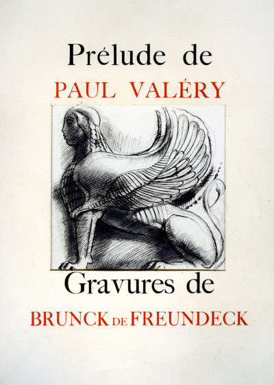 Phèdre. Tragédie de Racine. Prélude de Paul Valéry. Gravures de Brunck de Freundeck. 