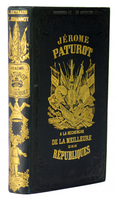 Jérome Paturot à la recherche de la meilleure des républiques. Édition illustrée par Tony Johannot. 