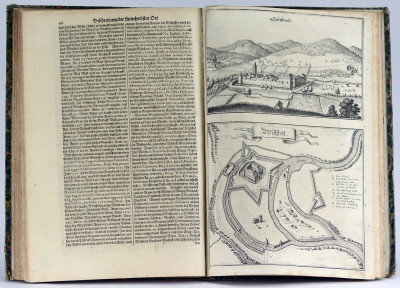 Topographia Alsatiae, etc, das ist Beschreibung und eygentliche Abbildung der vornehmbsten Stätt und Oerther im Obern und Untern Elsaß, auch den benachbarten Sundgoew, Brisgoew, Graffschafft Muempelgart, und anderen Gegenden. An Tag gegeben und verlegt durch Matthaeum Merianum. 