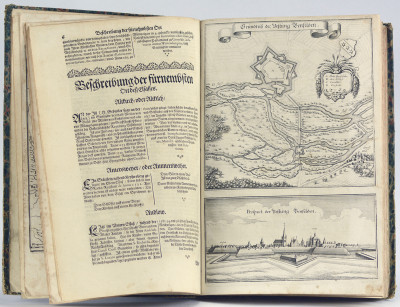 Topographia Alsatiae, etc, das ist Beschreibung und eygentliche Abbildung der vornehmbsten Stätt und Oerther im Obern und Untern Elsaß, auch den benachbarten Sundgoew, Brisgoew, Graffschafft Muempelgart, und anderen Gegenden. An Tag gegeben und verlegt durch Matthaeum Merianum. 