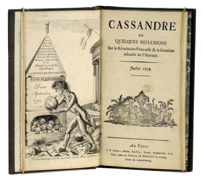 Cassandre ou quelques réflexions sur la Révolution française et la situation actuelle de l'Europe. Juillet 1798. 