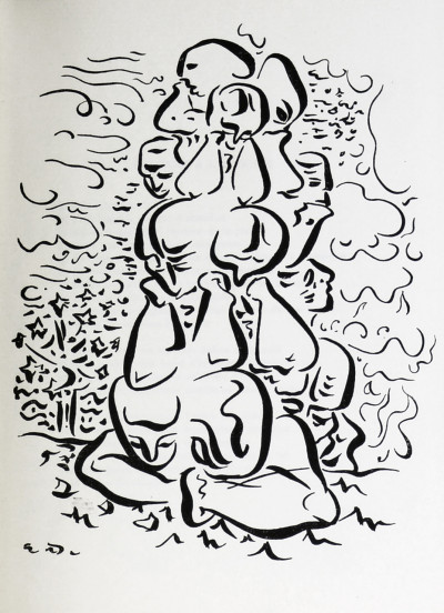 Terre sur terre. Dessins d'André Masson. 