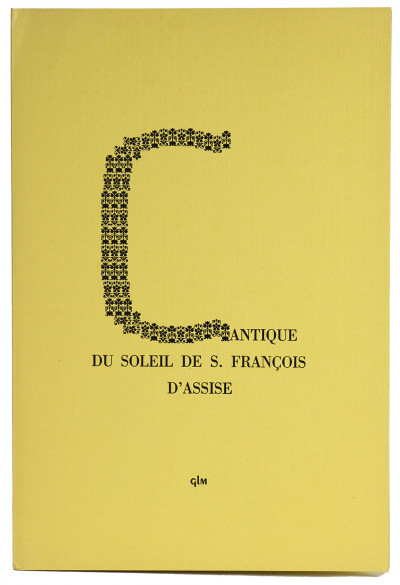 Cantique du soleil de S. François d'Assise. 