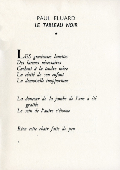 Cahiers G.L.M. Troisième cahier. Novembre 1936. 