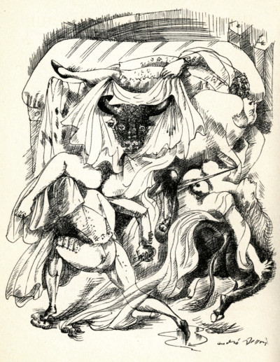 Miroir de la Tauromachie. Avec 3 dessins de André Masson. 