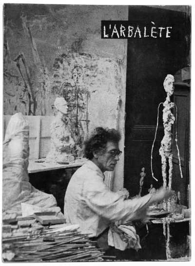 L'atelier d'Alberto Giacometti. Photographies de Ernest Scheidegger. 
