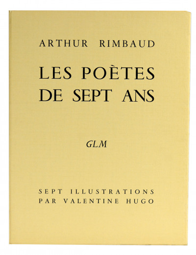 Les Poètes de sept ans. Sept illustrations par Valentine Hugo. 