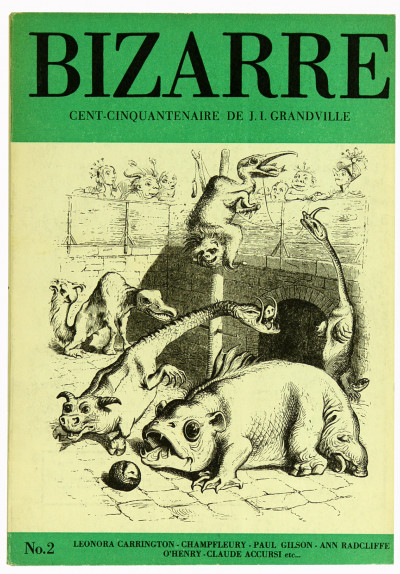 Bizarre n°2. Cent-cinquantenaire de J.-I. Grandville. 