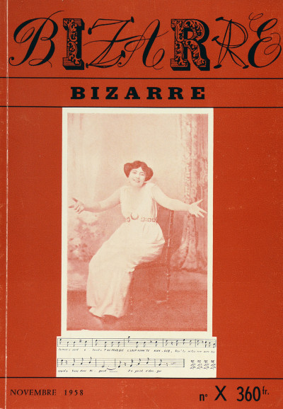 Bizarre. Revue trimestrielle. Novembre 1958. N° X. 