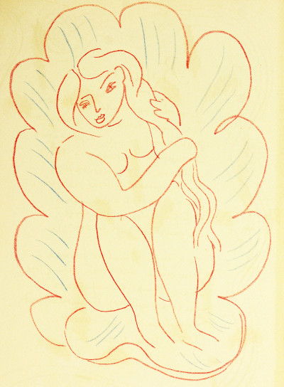 Poèmes de Charles d'Orléans, manuscrits et illustrés par Henri Matisse. 