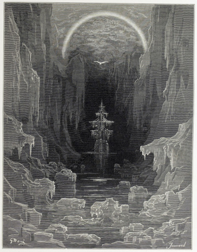 La Chanson du Vieux Marin. Traduite par A. Barbier et illustrée par Gustave Doré. 