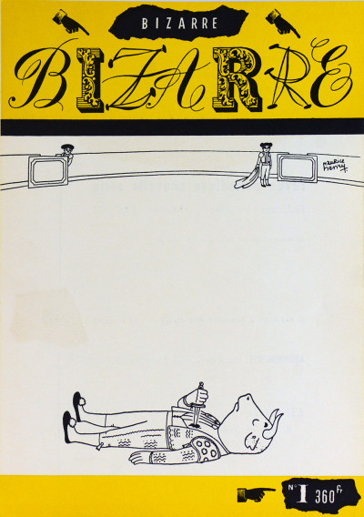 Bizarre. Revue périodique nouvelle série. Mai 1955. N°I. 