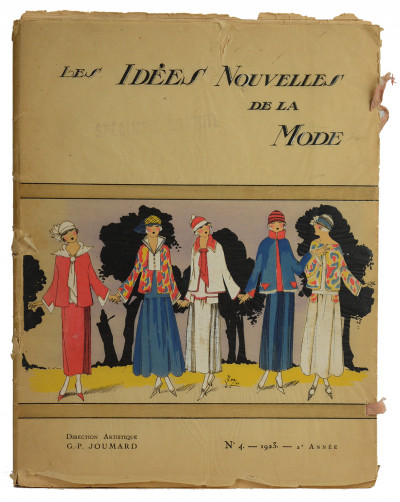 Les idées nouvelles de la mode. N°4. - 1923. - 2e année. 