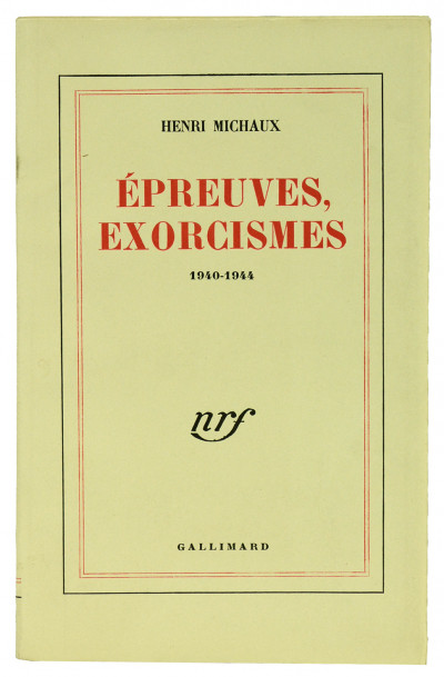 Épreuves, exorcismes. 1940-1944. 