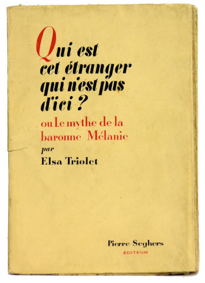 Qui est cet étranger qui n'est pas d'ici ? ou le mythe de la baronne Mélanie. 