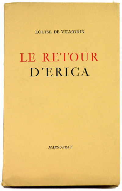 Le retour d'Erica. 