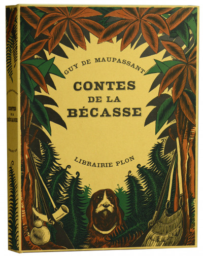 Contes de la bécasse. Illustré de 73 bois originaux en couleurs de Pierre Falké. 