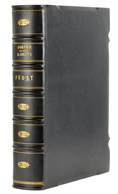 Faust. Texte français de Gérard de Nerval. Illustrations de Robert Beltz gravées sur bois par Gilbert Poilliot. 