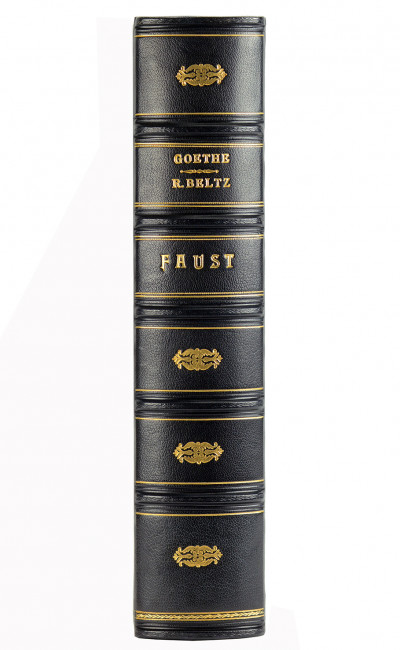 Faust. Texte français de Gérard de Nerval. Illustrations de Robert Beltz gravées sur bois par Gilbert Poilliot. 