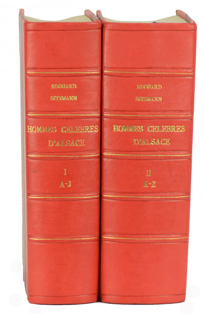 Dictionnaire de biographie des hommes célèbres de l'Alsace depuis les temps les plus reculés jusqu'à nos jours. Introduction de Georges Foessel. 