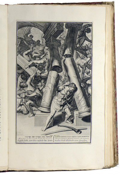 Discours historiques, critiques, théologiques et moraux sur les évènements les plus mémorables du Vieux et du Nouveau Testament. Par Jacques Saurin. Avec des figures gravées sur les dessins de Mrs. Hoet, Houbraken & Picart. 