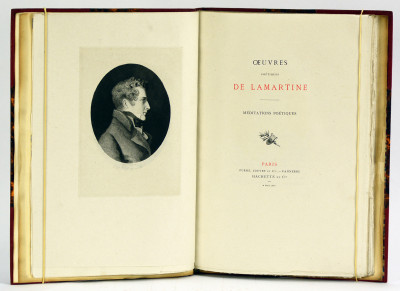 Œuvres poétiques de Lamartine [et romans]. 