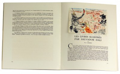 100 aquarelles pour La Divine Comédie de Dante Alighieri par Salvador Dali. 