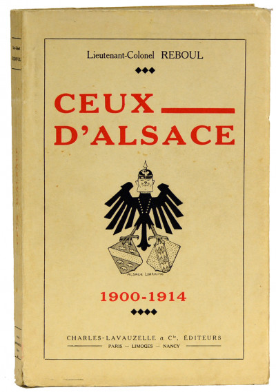 Ceux d'Alsace. 1900-1914. 