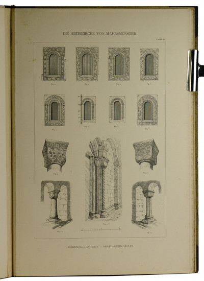 Die Abteikirche von Maursmünster im Unter-Elsass. Eine Monographie. 
