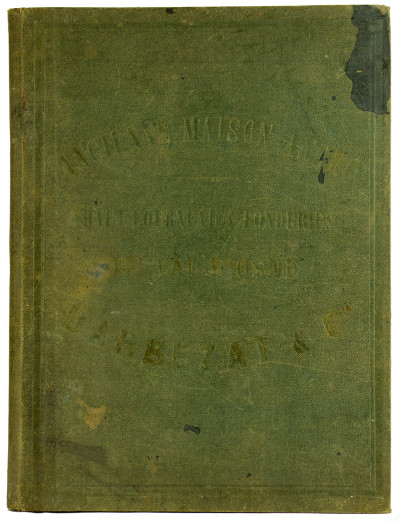 Magasin d'Ornements en fonte de fer. Vve J. P. V. André Maître e forges. Rue Neuve Ménilmontant, n°10 et 14, à Paris. Usines au Val d'Osne (Haute-Marne). 