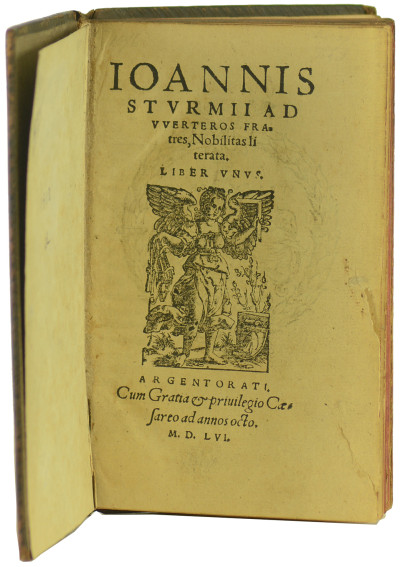 Johannis Sturmii nobilitas literata. Liber unus. 