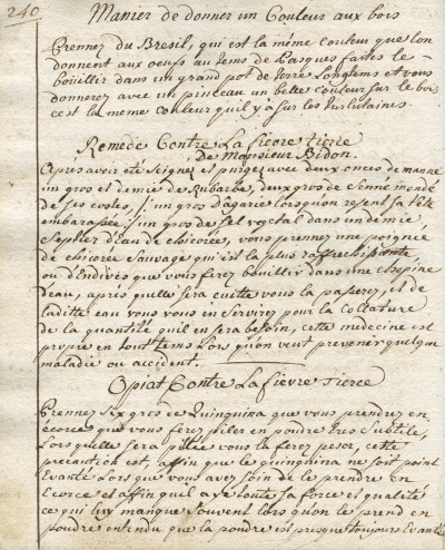 Manuscrit : Registre appartenant à Jean Nicolas Medicus, Prêtre & Chapelain de la Collégiale de Saint Estienne de Sarrebourg. 1745. 