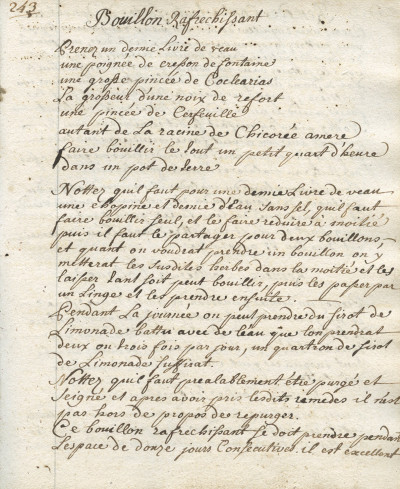 Manuscrit : Registre appartenant à Jean Nicolas Medicus, Prêtre & Chapelain de la Collégiale de Saint Estienne de Sarrebourg. 1745. 