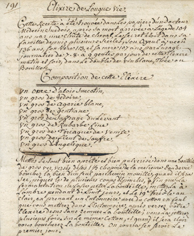 Manuscrit : Registre appartenant à Jean Nicolas Medicus, Prêtre & Chapelain de la Collégiale de Saint Estienne de Sarrebourg. 1745. 