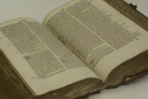 Bibell, Das ist, Alle bücher Alts vnd News Testaments nach alter, in Christlicher Kyrchen gehabter Translation, mit Auslegung etlicher dunckeler ort, vnd besserung vieler verruckter wort vnd sprüche Bibell, Das ist, Alle bücher Alts und News Testaments. 