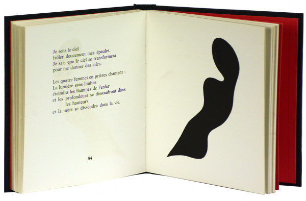 L'Ange et la Rose. Poèmes de Jean Arp et 12 dessins inédits de l'auteur. 