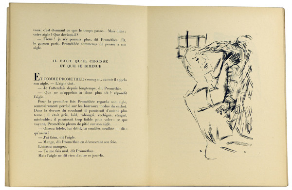 Le Prométhée mal enchaîné. Illustré de trente dessins par Pierre Bonnard. 