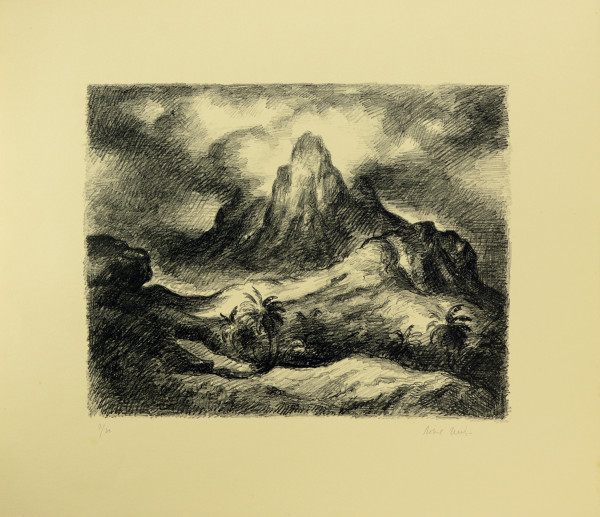 Suite biblique. Dix lithographies originales de Robert Heitz. 