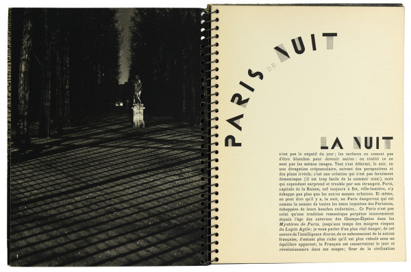 Paris de nuit. 60 photos inédites de Brassaï publiées dans la collection "Réalités" sous la direction de J. Bernier. 