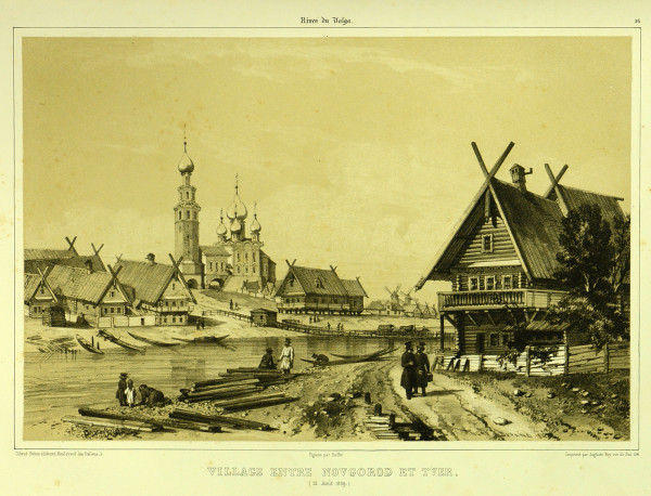 Voyage Pittoresque et Archéologique en Russie, exécuté en 1839 sous la Direction d'Anatole de Démidoff. Dessins faits d'après nature et lithographiés par André Durand. 