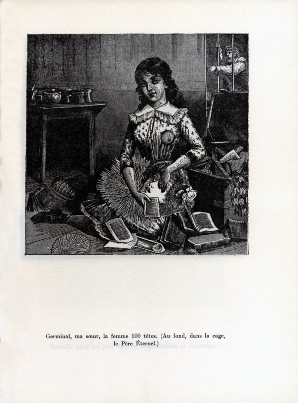 La femme 100 têtes. Avis au lecteur par André Breton. 