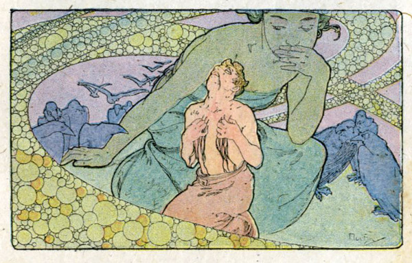 Clio. Illustrations de Mucha. 