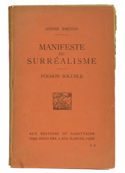 Manifeste du surréalisme. Poisson soluble. 