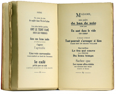 Manifeste du surréalisme. Poisson soluble. 