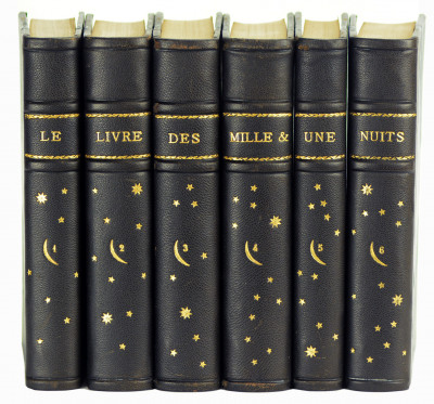 Le livre des mille nuits et une nuit. Traduction littérale et complète du texte arabe par le Dr. J. C. Mardrus. 