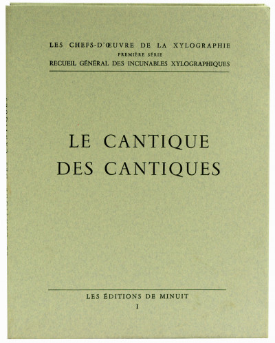 Le Cantique des Cantiques. Canticum Canticorum. Historia seu providentia Beattae Mariae Virginis, ex Cantico Canticorum. 