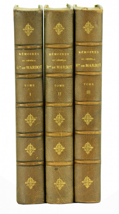 Mémoires du général baron de Marbot. I : Gênes - Austerlitz - Eylau. II : Madrid - Essling - Torrès-Védras. III : Polotsk - La Bérésina - Leipzig - Waterloo. 