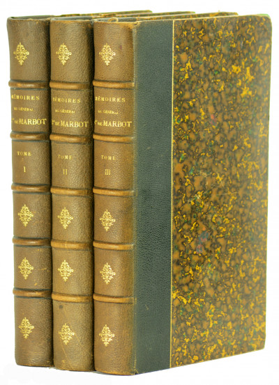 Mémoires du général baron de Marbot. I : Gênes - Austerlitz - Eylau. II : Madrid - Essling - Torrès-Védras. III : Polotsk - La Bérésina - Leipzig - Waterloo. 