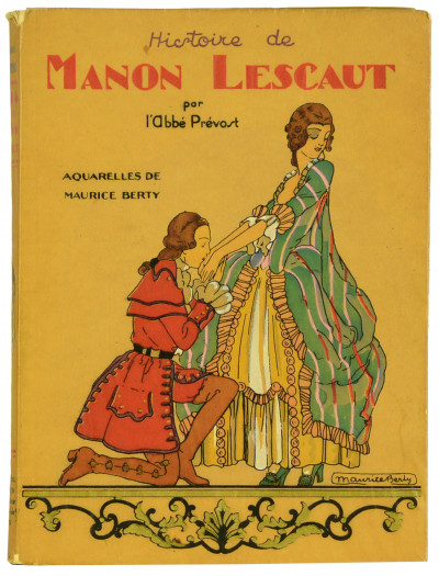 Histoire de Manon Lescaut. Aquarelles de Maurice Berty. 
