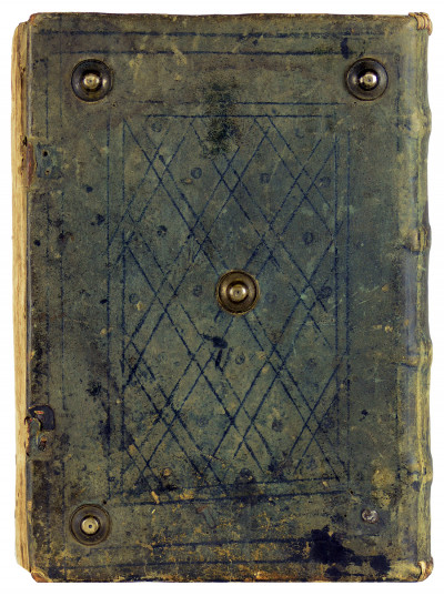 Manuscrit sur papier, en latin, daté de 1427 : CONRADUS DE SOLTAU, Quaestiones super quatuor libri sententiarum Petri Lombardi ; PSEUDO-THOMAS D’AQUIN, De sacramento corporis Domini ; PSEUDO-ALBERT LE GRAND (ou peut-être Albert de Haigerloch d’Oderaltaich ?), Compendium super Ave Maria. Basse-Autriche (Niederösterreich) ou Bohême (peut-être Prague ?), daté de 1427. 